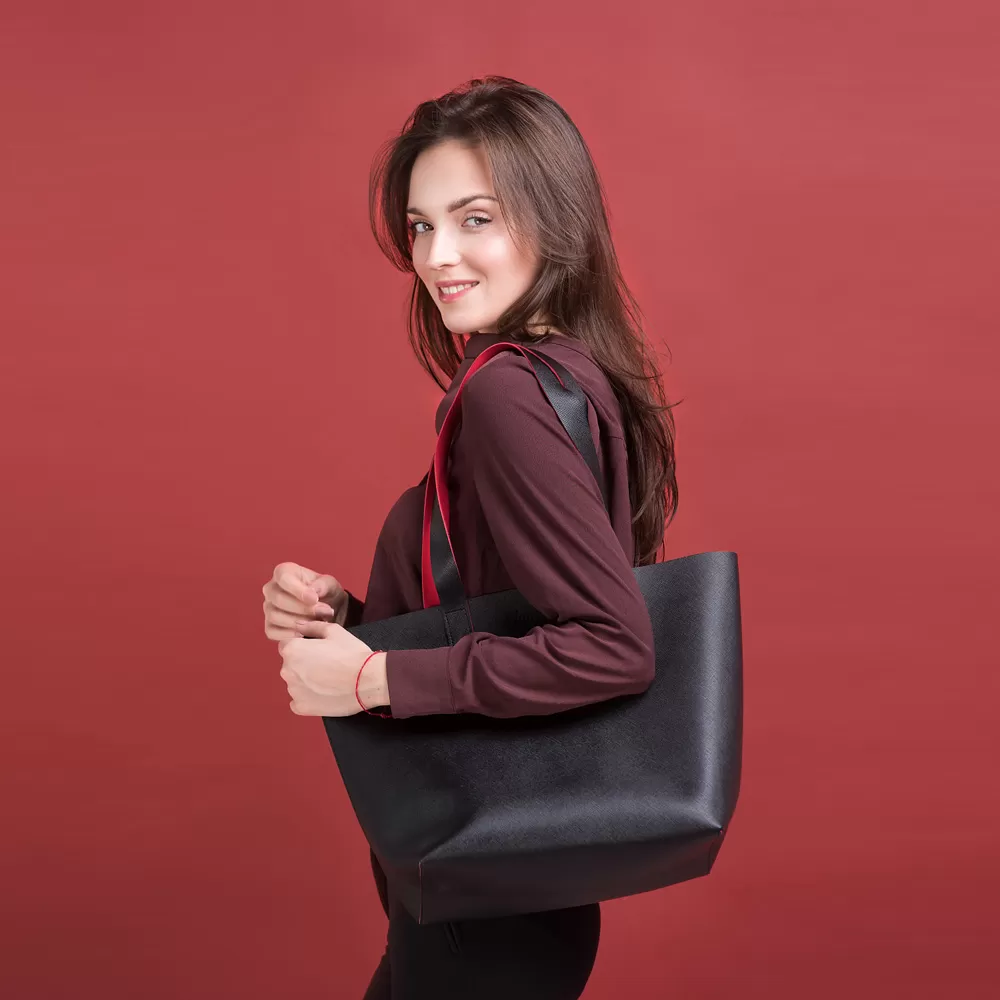 Alameda Carry-all Handbag - Black
