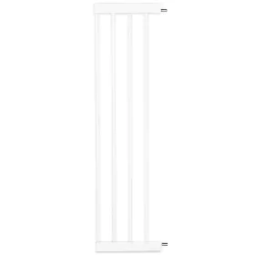 Baby Safe - Metal Safety LED Gate w/t 20cm x 2 Extension - White