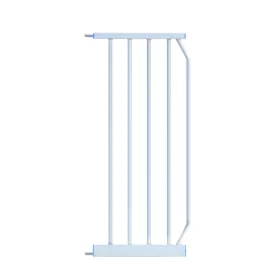 Baby Safe - Metal Safety Gate w/t 30 cm + 45 cm Extension - White