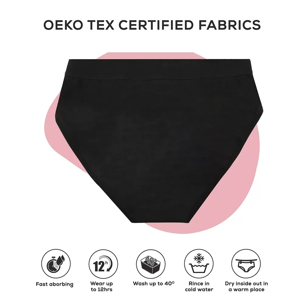 Core Comfort Cotton Period Pants - Black, 2XL