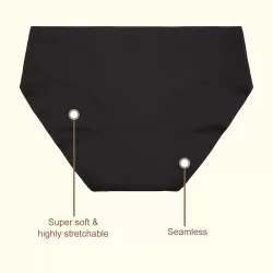 Core Comfort Seamless MAX Period Pants - Black, 2XL/3XL