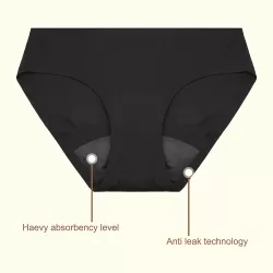 Core Comfort Seamless MAX Period Pants - Black, 4XL/5XL
