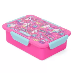 Eazy Kids Lunch Box Set, Unicorn Desert - Pink