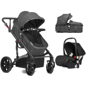Teknum 4 in 1 Travel System w/t Car Seat - Space Grey