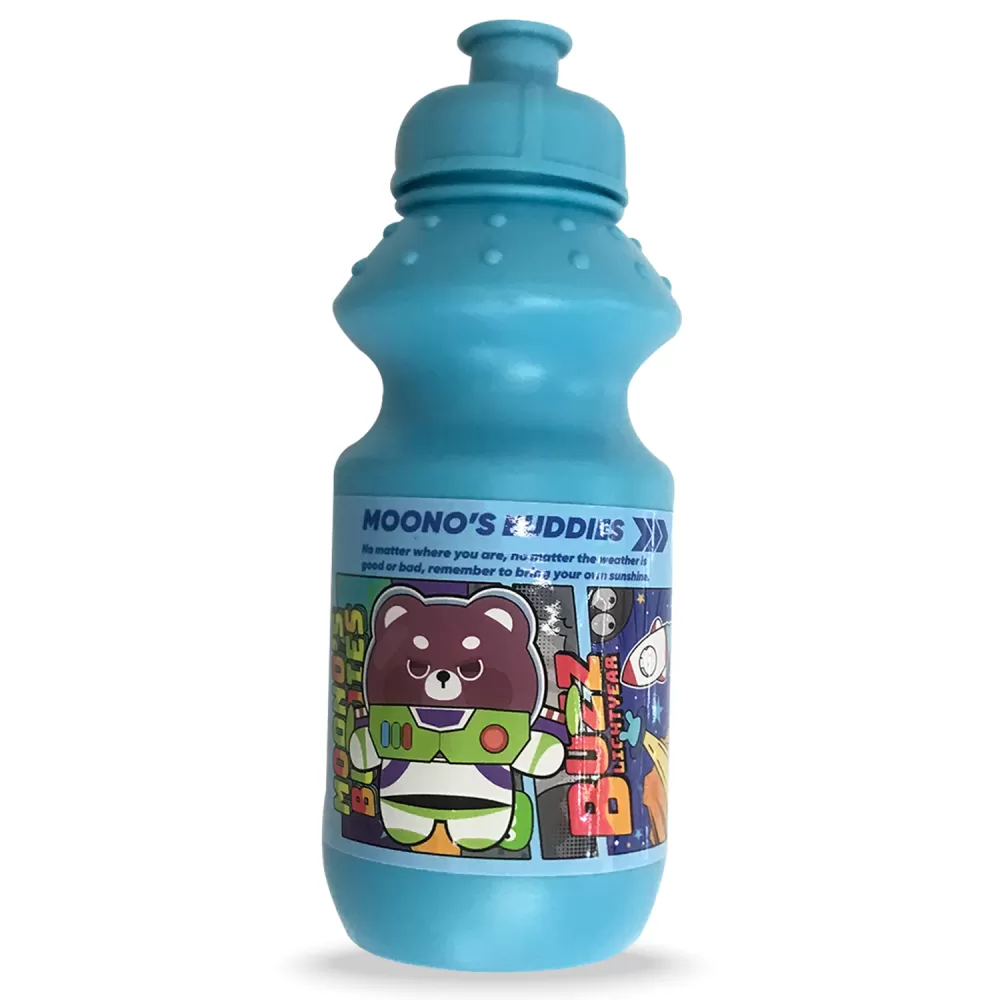 Eazy Kids - Set of 2 - Lunch Box &amp; Water Bottle - Buddies Blue