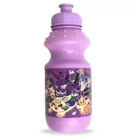Eazy Kids - Set of 2 - Lunch Box & Water Bottle - Rabbit Purple