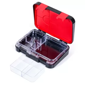 Marvel Avengers Super Hero 6/4 Compartment Convertible Bento Tritan Lunch Box-Black