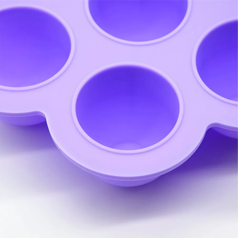 Eazy Kids 7 cavity food freezer tray Purple