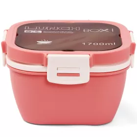 Eazy Kids Lunch Box -Pink (1700ml)