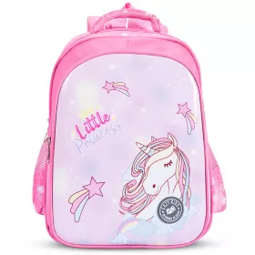 Eazy Kids Princess Unicorn School Bag-Pink