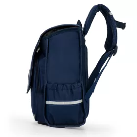Eazy Kids-Back to School-14" School Backpack-Blue