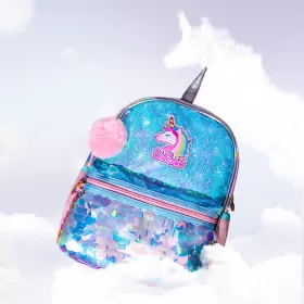 Eazy Kids Unicorn Sparkle Backpack-Green