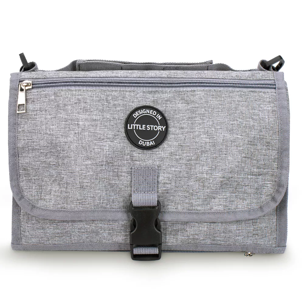 Little Story Diaper Changing Station Kit - Grey