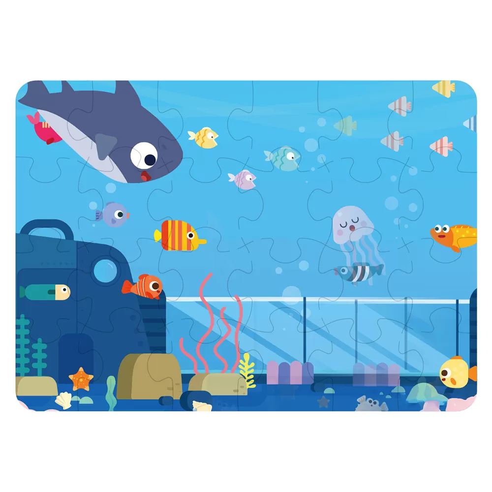 Little Story Jigsaw Puzzle Educational &amp; Fun Game (Life Under Water)- 24 pcs