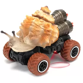 Little Story - Kids Toy 2 Channel Snail Car wt Remote Control - Brown