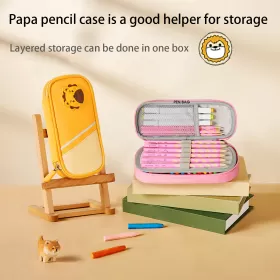 Nohoo Pencil Case-Lion Yellow