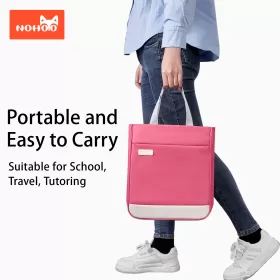 Nohoo School Hand Bag-Rose Red
