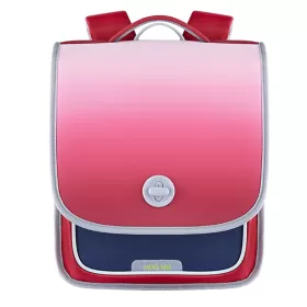 Nohoo Ergonomic Spine Protection School Backpack for 0-5 Grade Primary Students-Baby Red