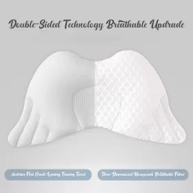 Sunveno Infant Head Shaper Wings Pillow - White