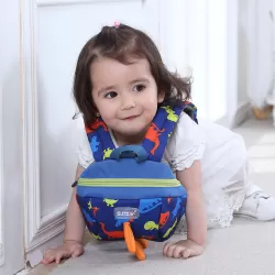 Sunveno Kids Backpack- Dinosaur Blue