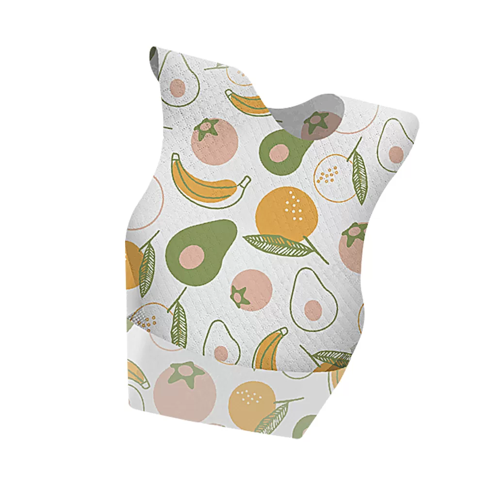 Sunveno Disposable Baby Bibs - 20 pcs-Fruit