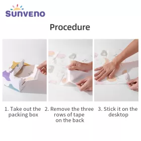 Sunveno baby Feeding Disposable Travel Multipurpose Placemats 20 Pcs/Pack
