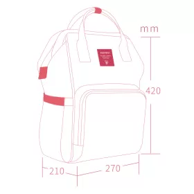 Sunveno Diaper Bag with USB - Black
