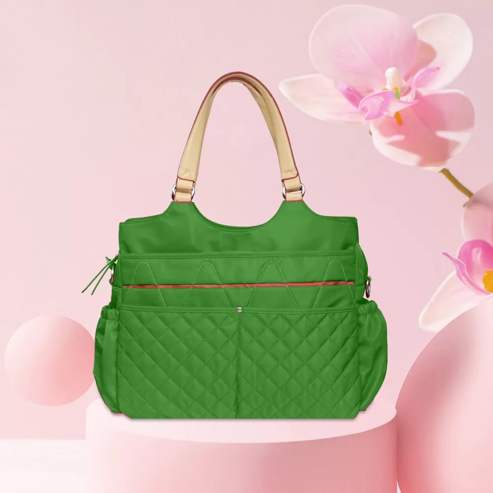 Sunveno Fashion Diaper Bag- Green