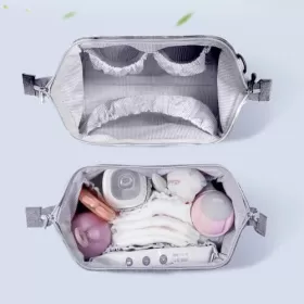 Sunveno Mini Grab and Go Diaper Bag - Grey