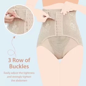 SUNVENO Maternity Postpartum Abdominal Pant Style Belt - Beige, XL