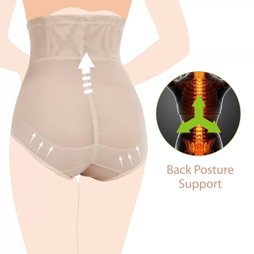 SUNVENO Maternity Postpartum Abdominal Pant Style Belt - Beige, XL
