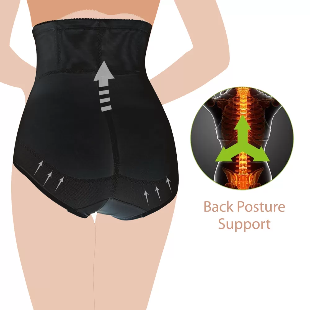 SUNVENO Maternity Postpartum Abdominal Pant Style Belt - Black, L