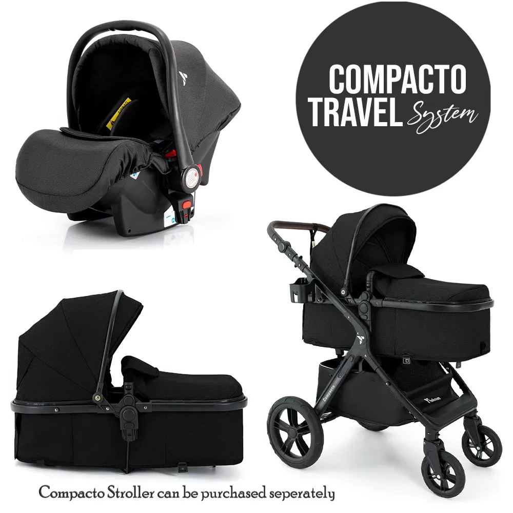Teknum Compacto Baby Car Seat - Black