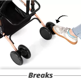 Teknum Reversible Trip Stroller Black
