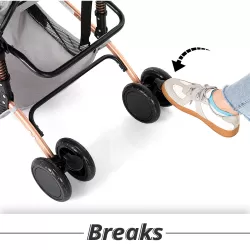 Teknum Reversible Trip Stroller Grey