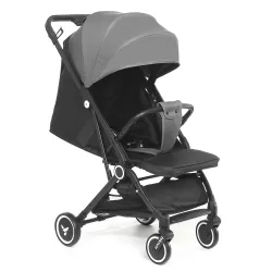 Teknum Travel Cabin Stroller with Coffee Cup Holder - Grey