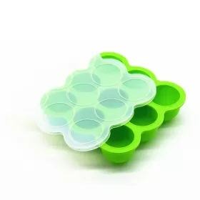 Eazy Kids Plate - Baby Food Freezer Tray - Green